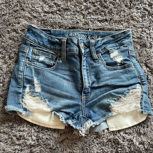 American Eagle Super Stretch Hi-Rise Shortie